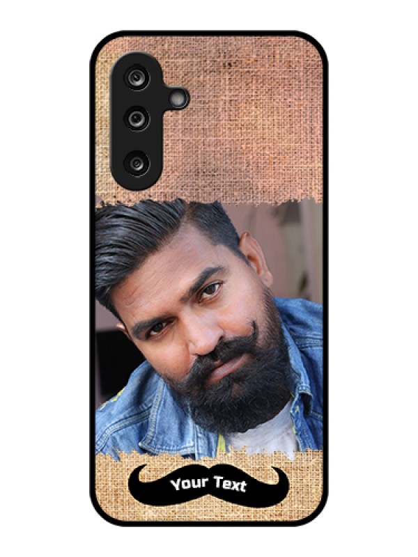 Custom Samsung Galaxy F36 5G Custom Glass Phone Case - With Texture Design