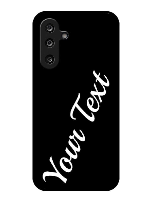 Custom Samsung Galaxy F36 5G Custom Glass Phone Case - With Your Name Design