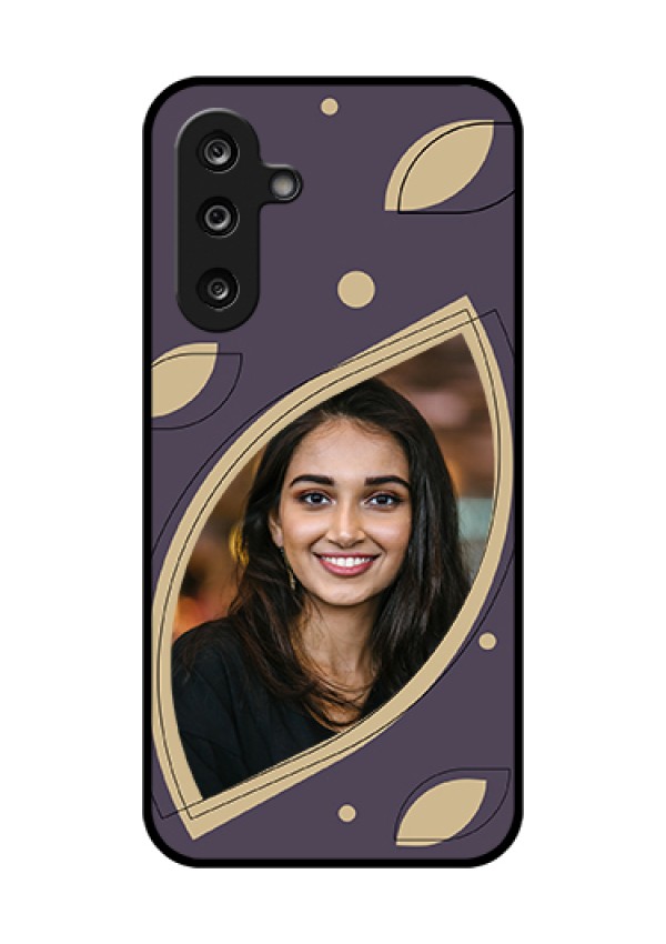 Samsung Galaxy F36 5G Custom Glass Phone Case - Falling Leaf Design