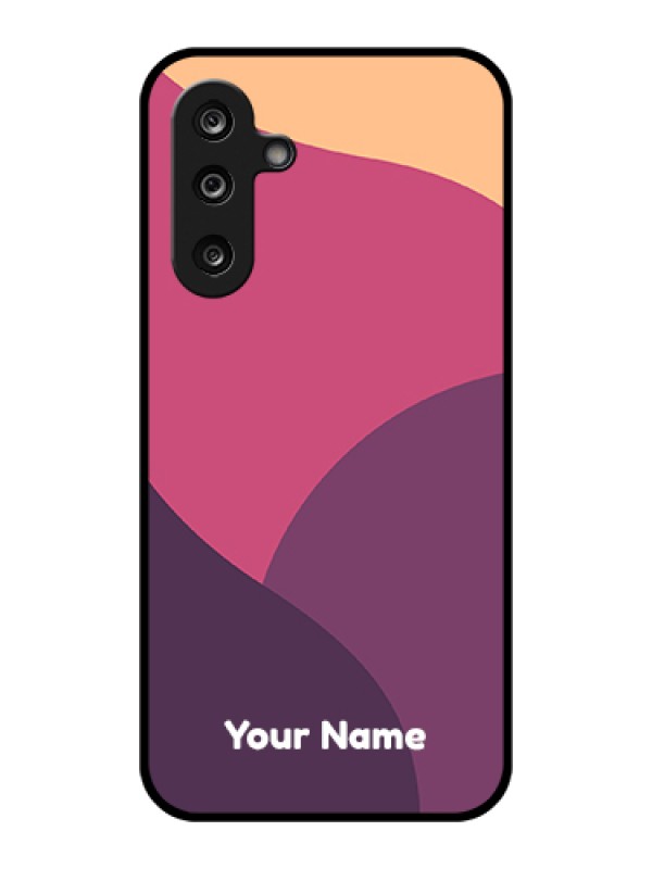 Custom Samsung Galaxy F36 5G Custom Glass Phone Case - Mixed Multi - Colour Abstract Art Design