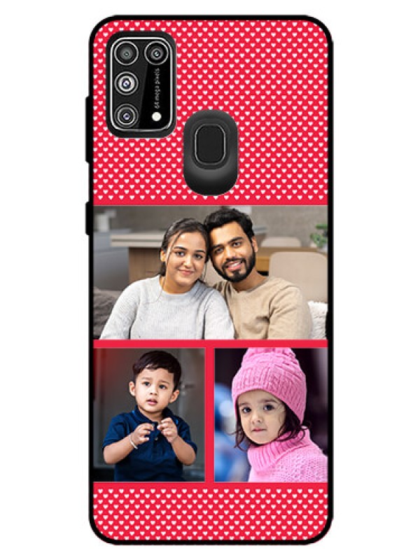 Custom Galaxy F41 Personalized Glass Phone Case  - Bulk Pic Upload Design
