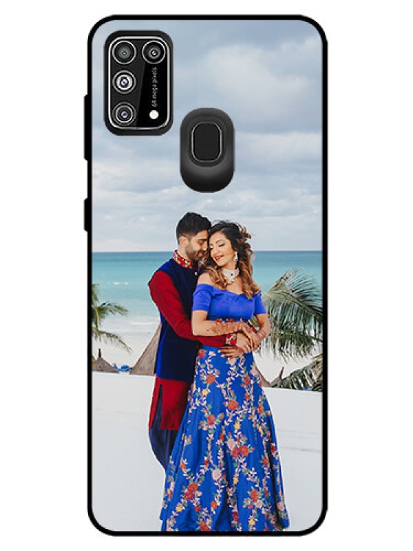 Custom Galaxy F41 Photo Printing on Glass Case  - Upload Full Picture Design