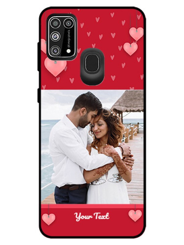 Custom Galaxy F41 Custom Glass Phone Case  - Valentines Day Design