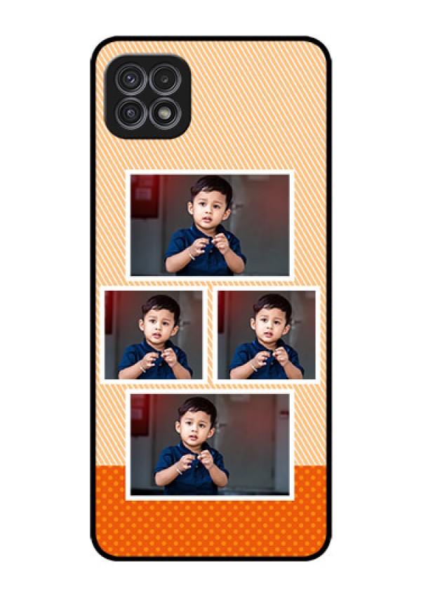 Galaxy F42 5G Photo Printing on Glass Case  - Bulk Photos Upload Design