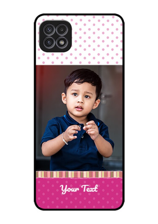 Galaxy F42 5G Photo Printing on Glass Case  - Cute Girls Cover Design