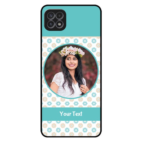 Galaxy F42 5G Custom Glass Mobile Case  - Beautiful Flowers Design