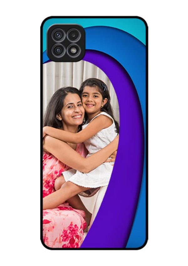 Galaxy F42 5G Photo Printing on Glass Case  - Simple Pattern Design