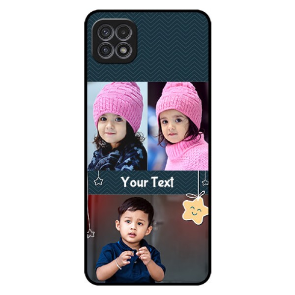Galaxy F42 5G Custom Glass Mobile Case  - Hanging Stars Design