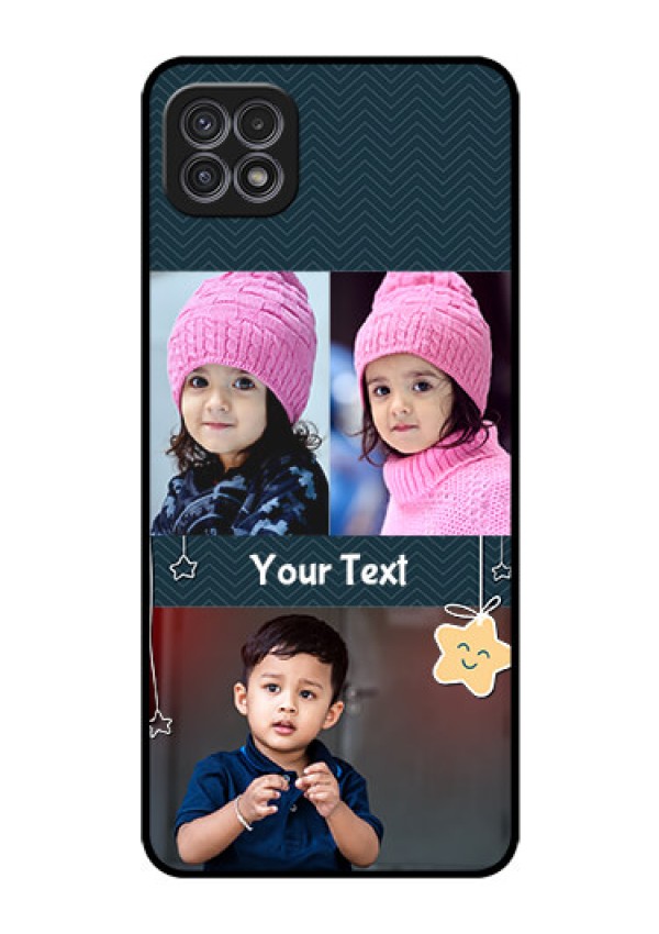 Galaxy F42 5G Custom Glass Mobile Case  - Hanging Stars Design