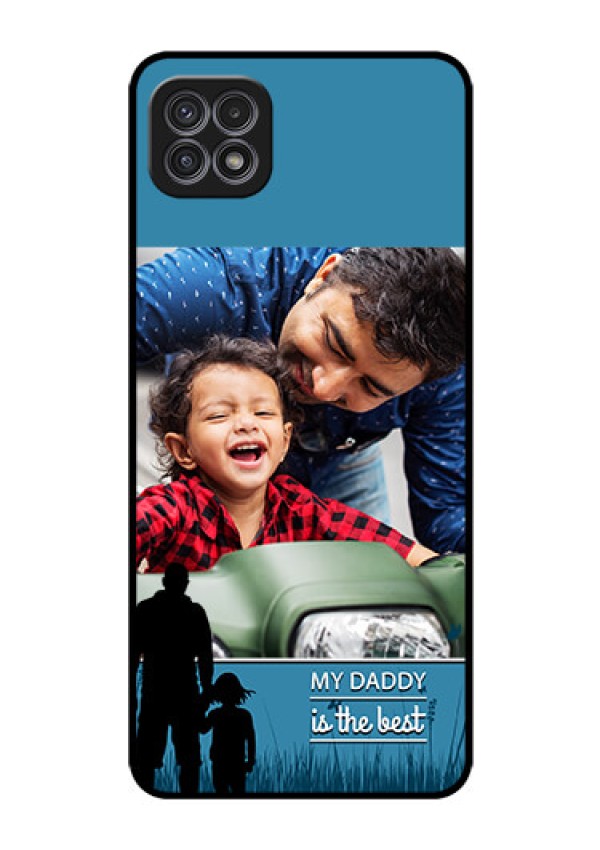 Galaxy F42 5G Custom Glass Mobile Case  - Best dad design 