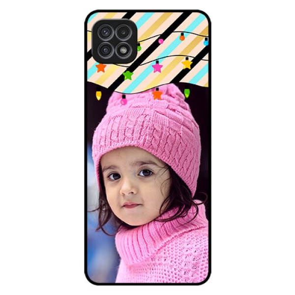 Galaxy F42 5G Custom Glass Mobile Case  - Lights Hanging Design
