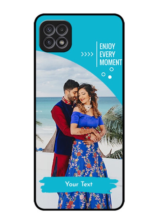 Galaxy F42 5G Custom Glass Mobile Case  - Happy Moment Design