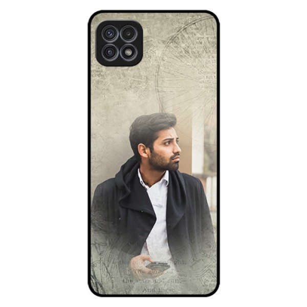 Galaxy F42 5G Custom Glass Phone Case  - with vintage design
