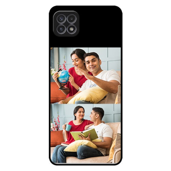 Galaxy F42 5G 2 Images on Glass Phone Cover