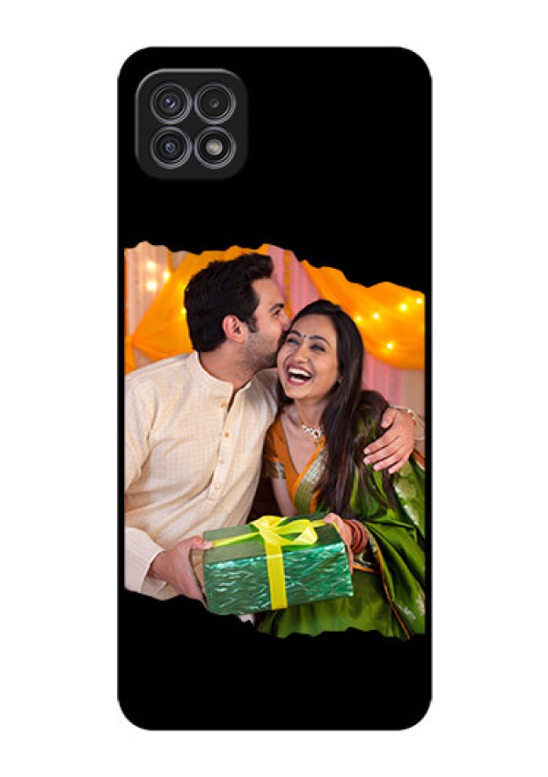 Galaxy F42 5G Custom Glass Phone Case - Tear-off Design