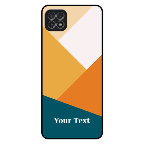 Galaxy F42 5G Personalized Glass Phone Case - Stacked Multi-colour Design Galaxy F42 5G Personalized Glass Phone Case - Stacked Multi-colour Design