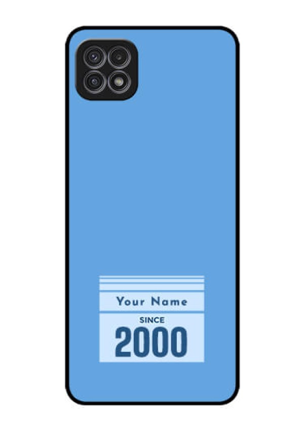 Galaxy F42 5G Custom Glass Mobile Case - Custom Year of birth Design
