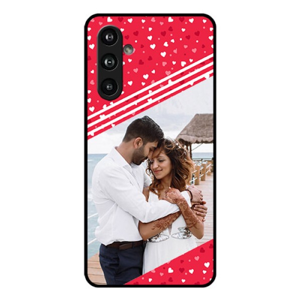 Samsung Galaxy F54 5G Custom Glass Phone Case - Valentines Gift Design