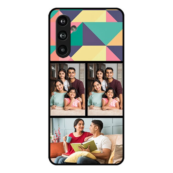 Samsung Galaxy F54 5G Custom Glass Phone Case - Bulk Pic Upload Design Samsung Galaxy F54 5G Custom Glass Phone Case - Bulk Pic Upload Design