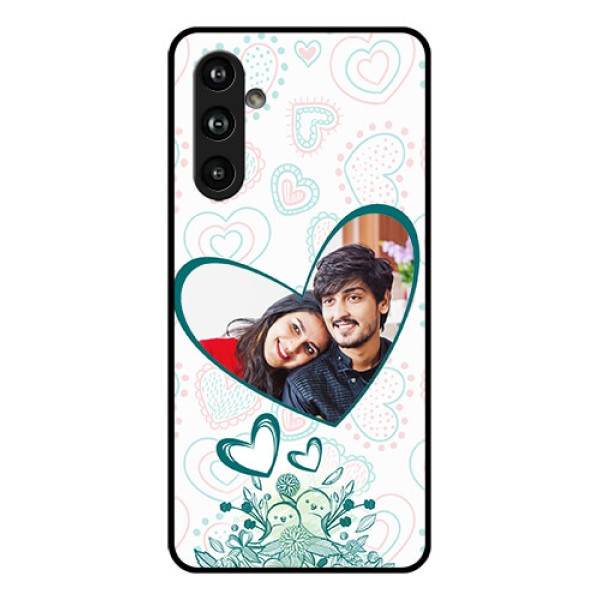 Samsung Galaxy F54 5G Custom Glass Phone Case - Premium Couple Design Samsung Galaxy F54 5G Custom Glass Phone Case - Premium Couple Design
