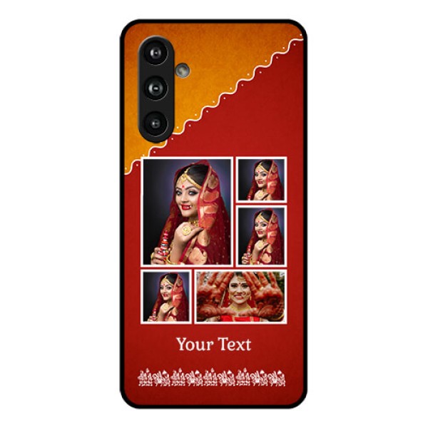Samsung Galaxy F54 5G Custom Glass Phone Case - Wedding Pic Upload Design Samsung Galaxy F54 5G Custom Glass Phone Case - Wedding Pic Upload Design