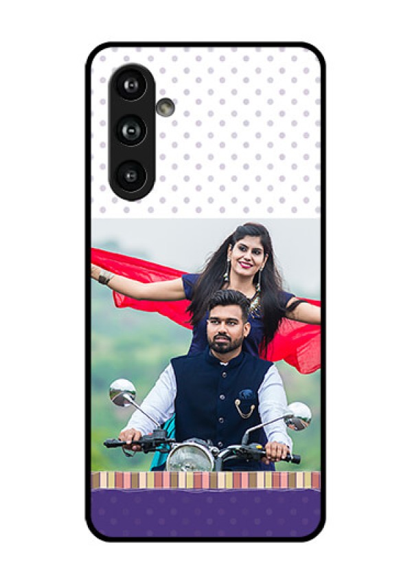 Samsung Galaxy F54 5G Custom Glass Phone Case - Cute Family Design