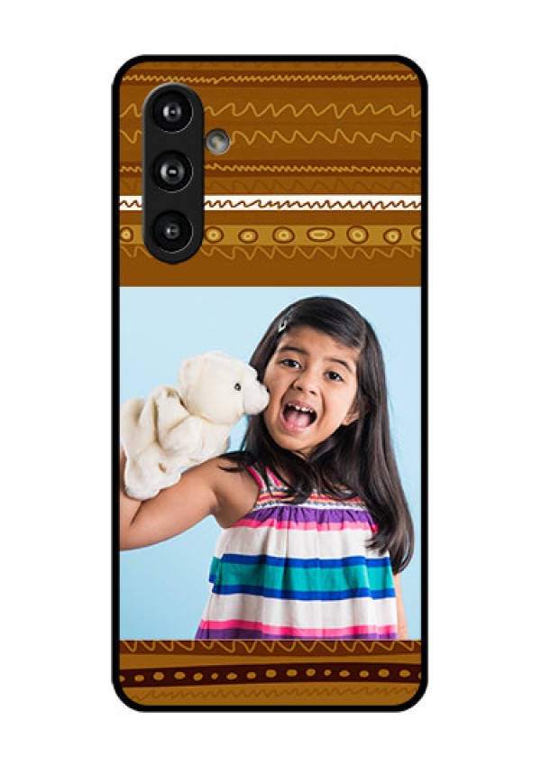 Samsung Galaxy F54 5G Custom Glass Phone Case - Friends Picture Upload Design