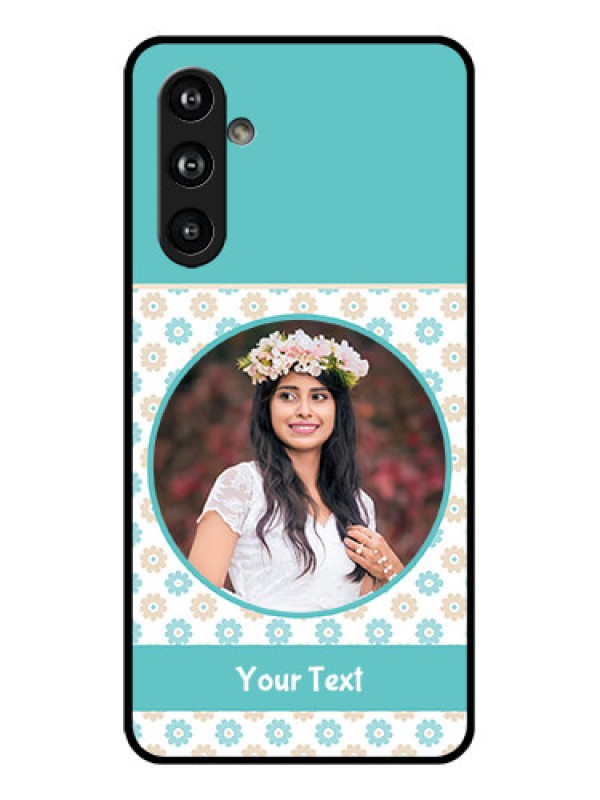 Custom Samsung Galaxy F54 5G Custom Glass Phone Case - Beautiful Flowers Design