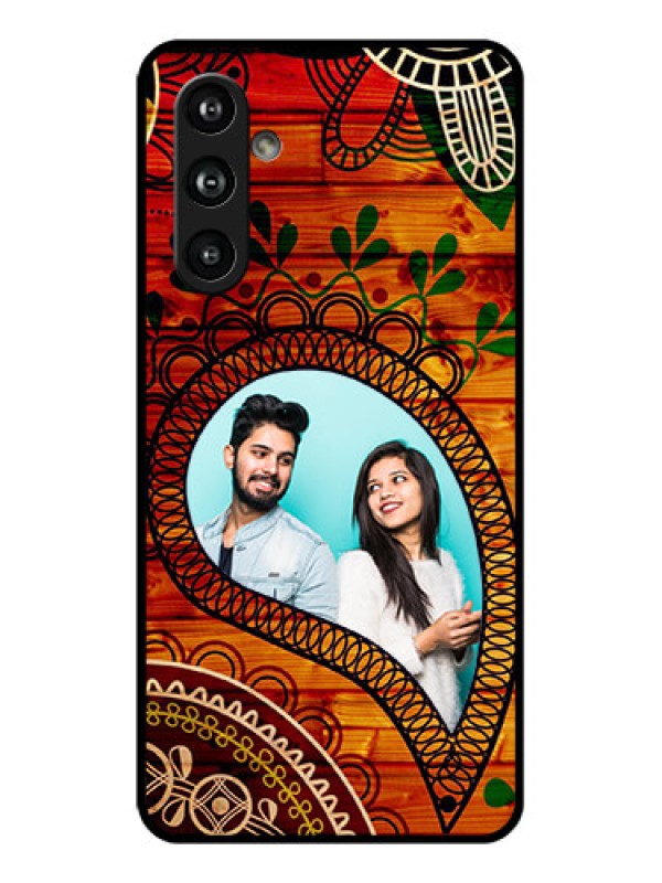 Custom Samsung Galaxy F54 5G Custom Glass Phone Case - Abstract Colorful Design