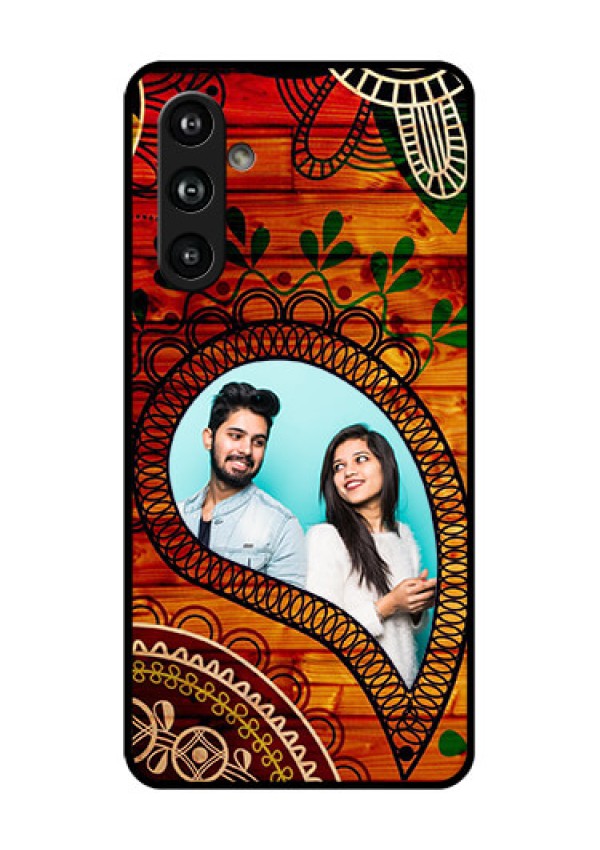 Samsung Galaxy F54 5G Custom Glass Phone Case - Abstract Colorful Design