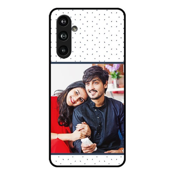 Samsung Galaxy F54 5G Custom Glass Phone Case - Premium Dot Design