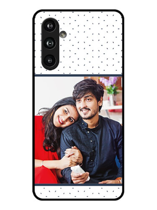 Custom Samsung Galaxy F54 5G Custom Glass Phone Case - Premium Dot Design