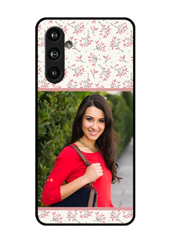 Samsung Galaxy F54 5G Custom Glass Phone Case - Stunning Floral Design
