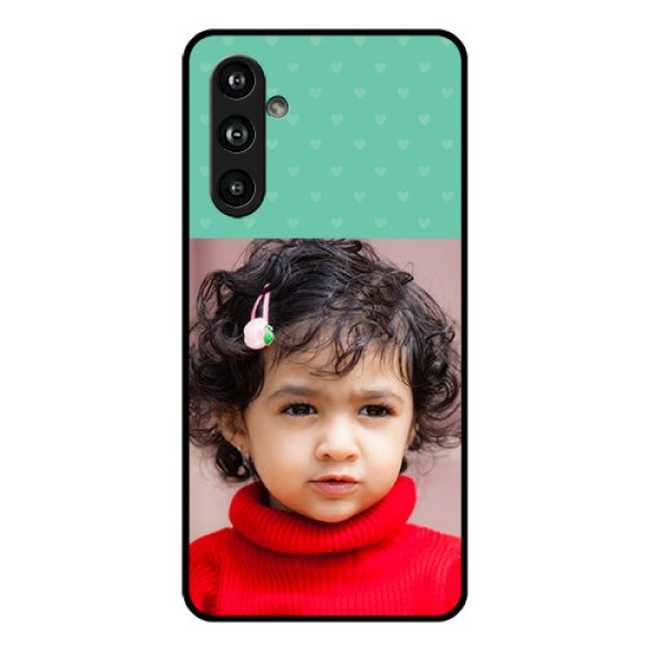 Samsung Galaxy F54 5G Custom Glass Phone Case - Lovers Picture Design Samsung Galaxy F54 5G Custom Glass Phone Case - Lovers Picture Design