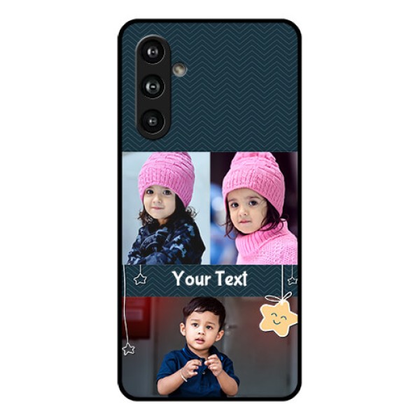 Samsung Galaxy F54 5G Custom Glass Phone Case - Hanging Stars Design