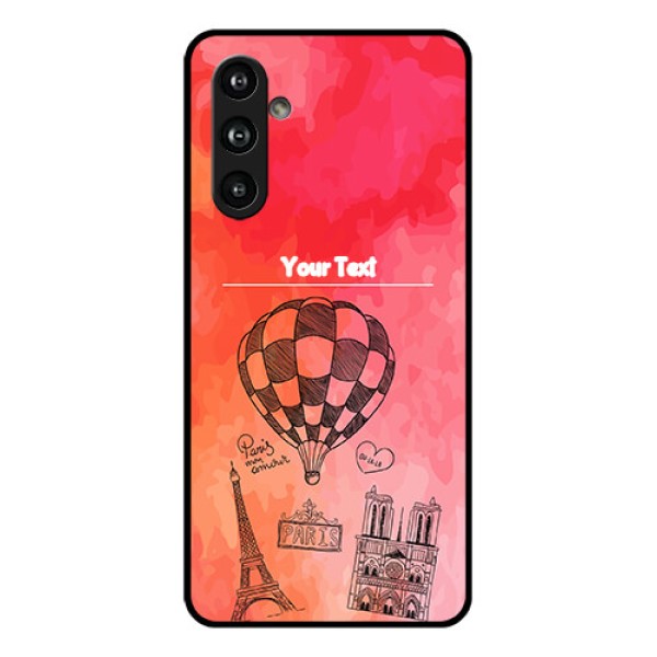 Samsung Galaxy F54 5G Custom Glass Phone Case - Paris Theme Design