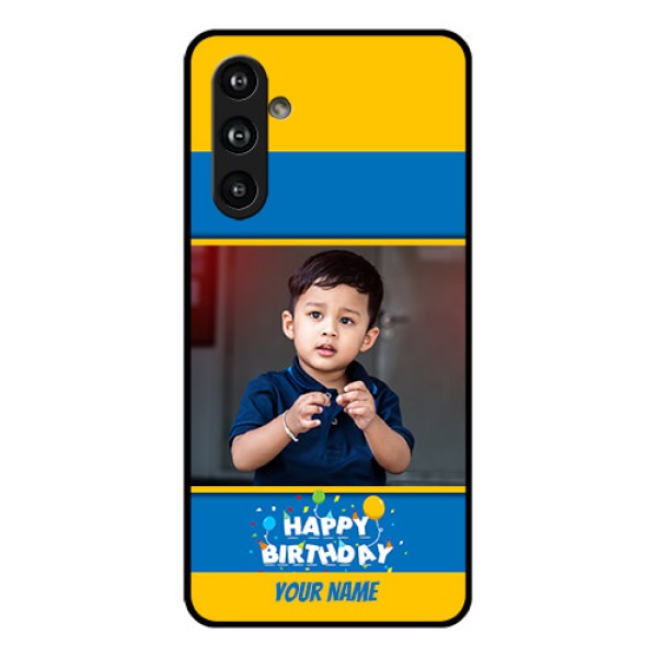 Samsung Galaxy F54 5G Custom Glass Phone Case - Birthday Wishes Design Samsung Galaxy F54 5G Custom Glass Phone Case - Birthday Wishes Design