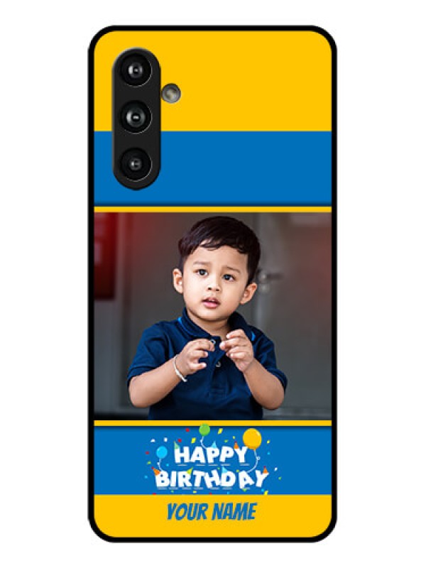 Custom Samsung Galaxy F54 5G Custom Glass Phone Case - Birthday Wishes Design