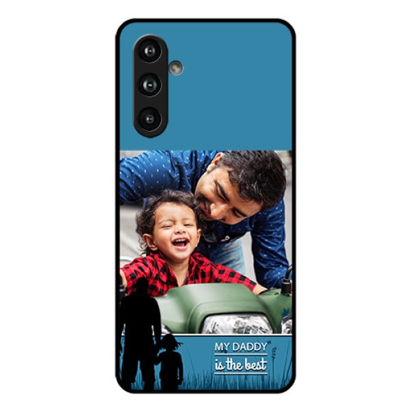 Samsung Galaxy F54 5G Custom Glass Phone Case - Best Dad Design
