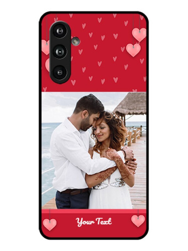 Custom Samsung Galaxy F54 5G Custom Glass Phone Case - Valentines Day Design