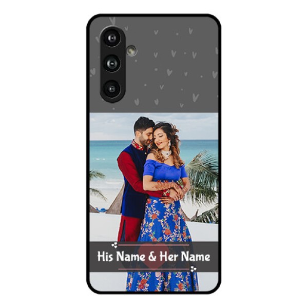 Samsung Galaxy F54 5G Custom Glass Phone Case - Buy Love Design With Photo Online Samsung Galaxy F54 5G Custom Glass Phone Case - Buy Love Design With Photo Online