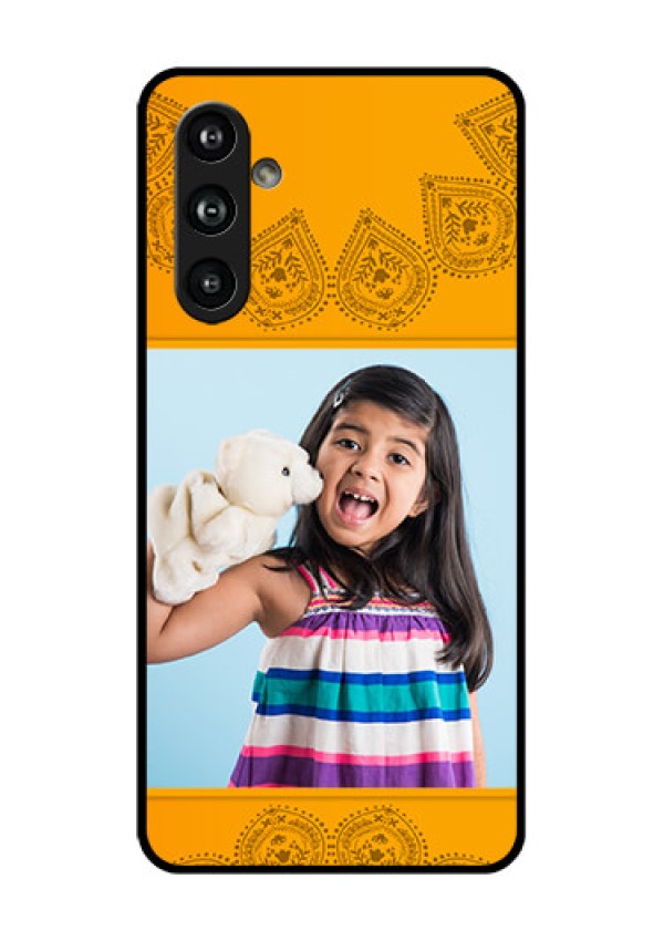 Samsung Galaxy F54 5G Custom Glass Phone Case - Photo Wedding Design