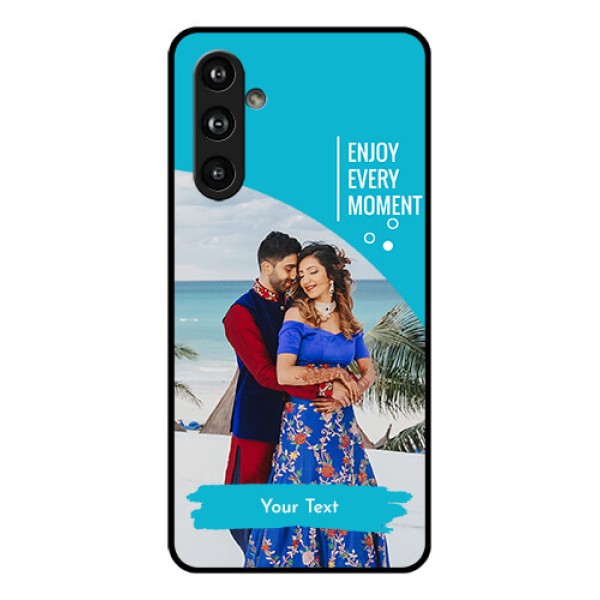 Samsung Galaxy F54 5G Custom Glass Phone Case - Happy Moment Design