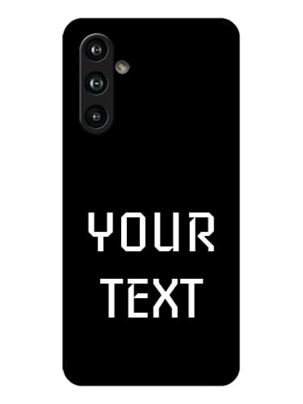 Custom Samsung Galaxy F54 5G Custom Glass Phone Case - Your Name Design
