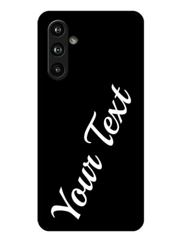 Custom Samsung Galaxy F54 5G Custom Glass Phone Case - With Your Name Design