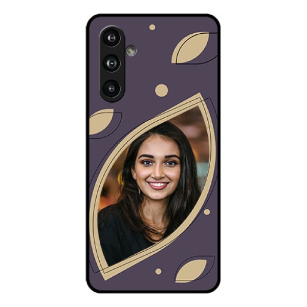 Samsung Galaxy F54 5G Custom Glass Phone Case - Falling Leaf Design