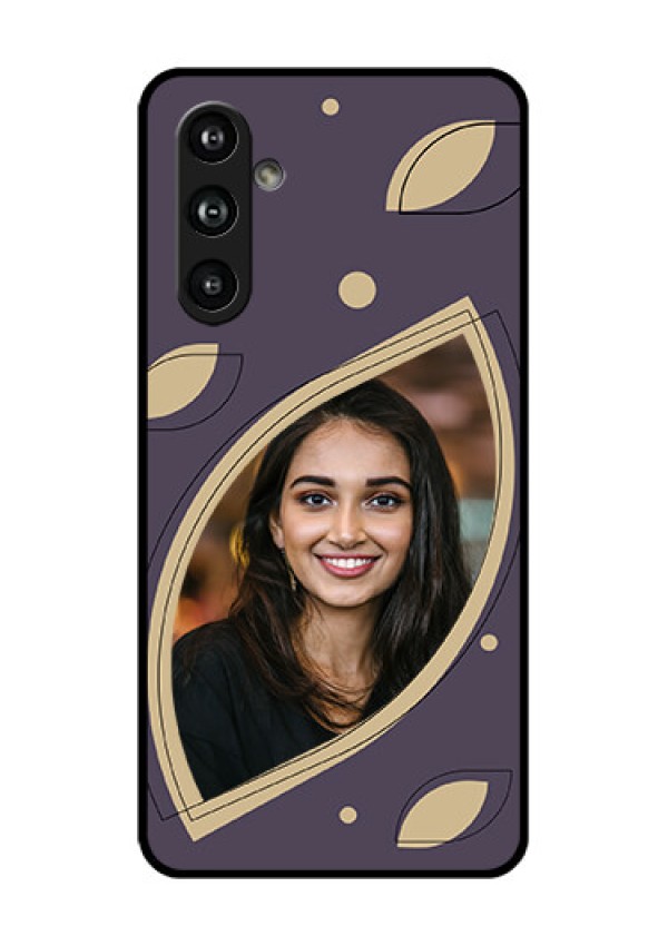 Samsung Galaxy F54 5G Custom Glass Phone Case - Falling Leaf Design