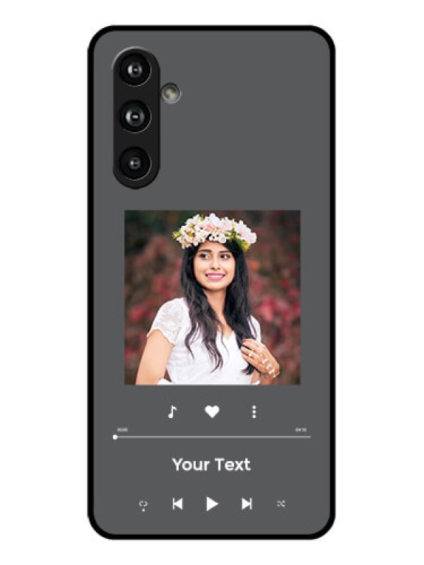 Custom Samsung Galaxy F54 5G Custom Glass Phone Case - Play The Music Design