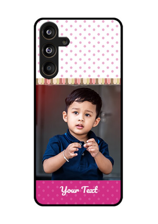 Samsung Galaxy F55 5G Custom Glass Phone CaseCute Girls Cover Design
