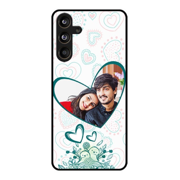 Samsung Galaxy F55 5G Custom Glass Phone CasePremium Couple Design Samsung Galaxy F55 5G Custom Glass Phone CasePremium Couple Design